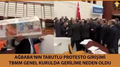AĞBABA’NIN TABUTLU PROTESTO GİRİŞİMİ GENEL KURULDA GERİLİME NEDEN OLDU