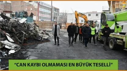 “CAN KAYBI OLMAMASI EN BÜYÜK TESELLİ”