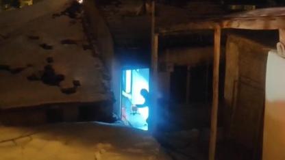 GECE YARISI MÜSTAKİL EVDE YANGIN ÇIKTI