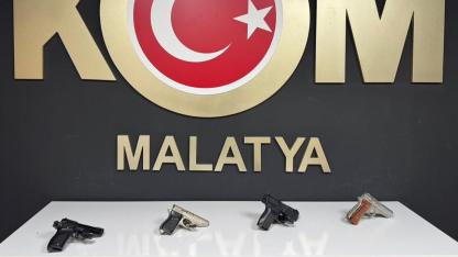 MALATYA’DA RUHSATSIZ SİLAH OPERASYONU YAPILDI
