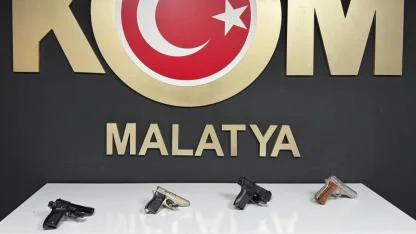 MALATYA’DA RUHSATSIZ SİLAH OPERASYONU YAPILDI
