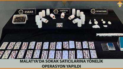 MALATYA’DA SOKAK SATICILARINA YÖNELİK OPERASYON YAPILDI