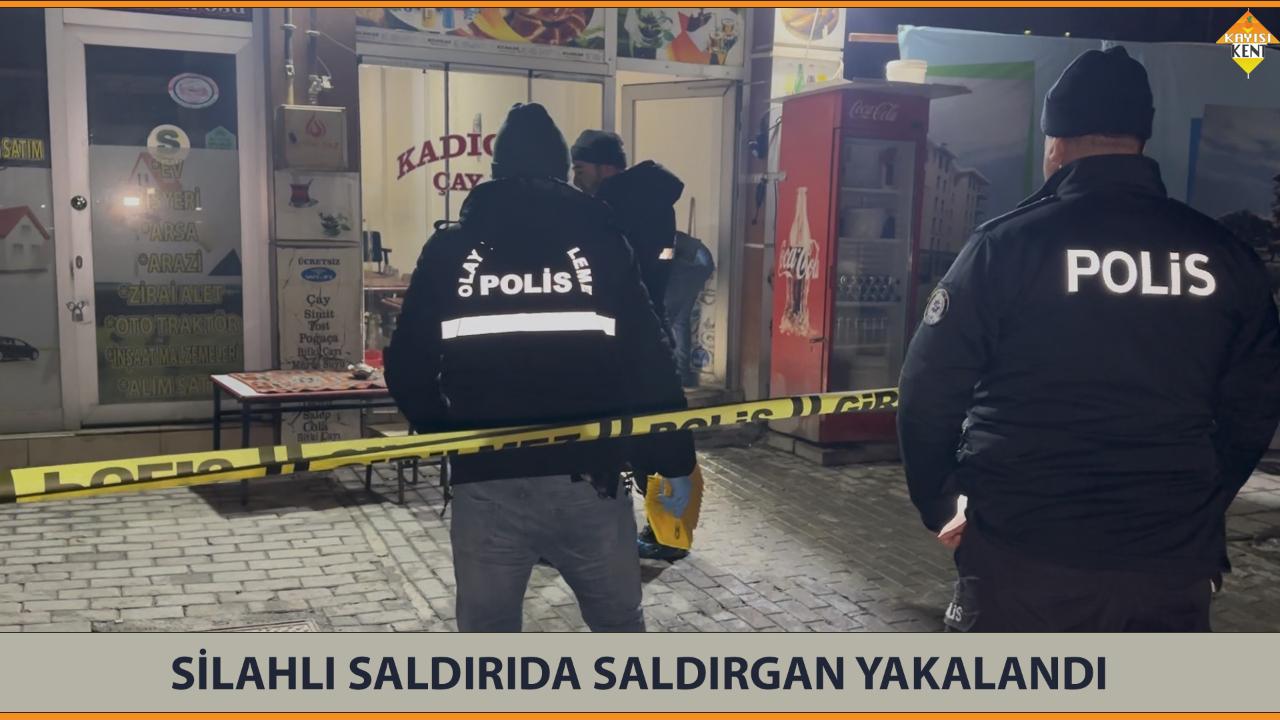 SİLAHLI SALDIRIDA SALDIRGAN YAKALANDI