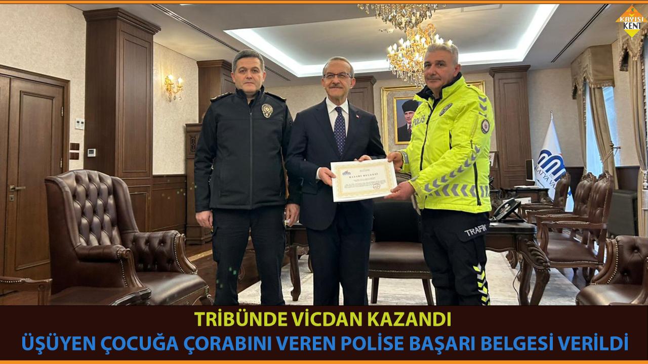 TRİBÜNDE VİCDAN KAZANDI