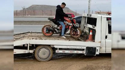 MAKAS ATIP AKROBASİ YAPTILAR, POLİS AFFETMEDİ