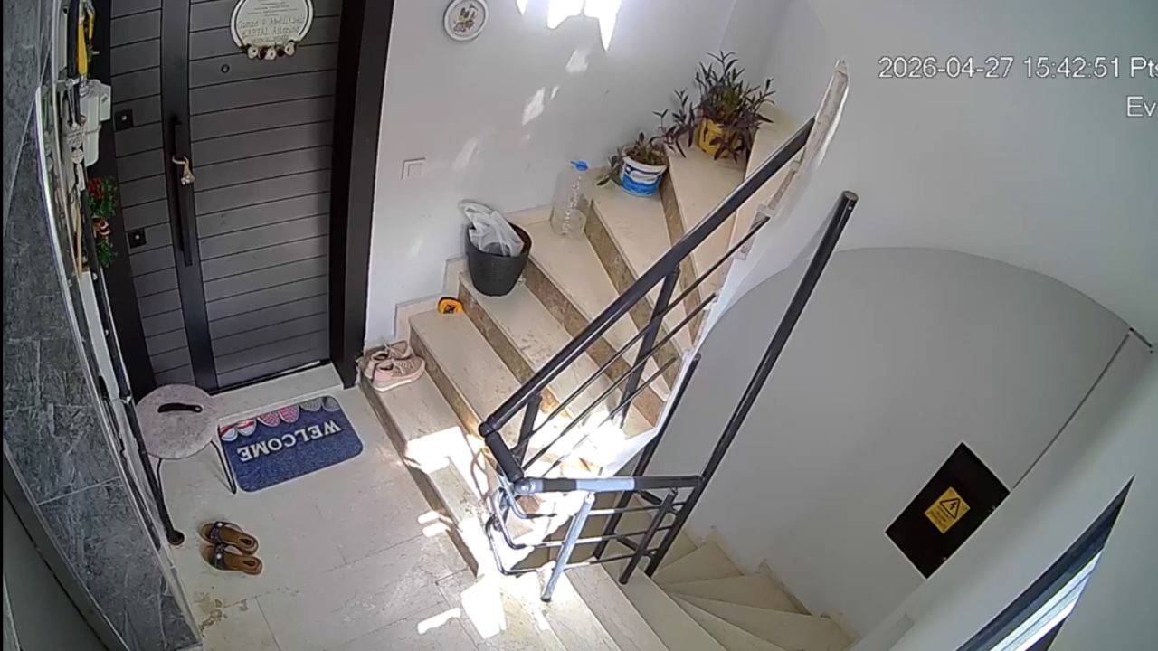 Depremin Korkutan Sesi Kameraya Yansıdı