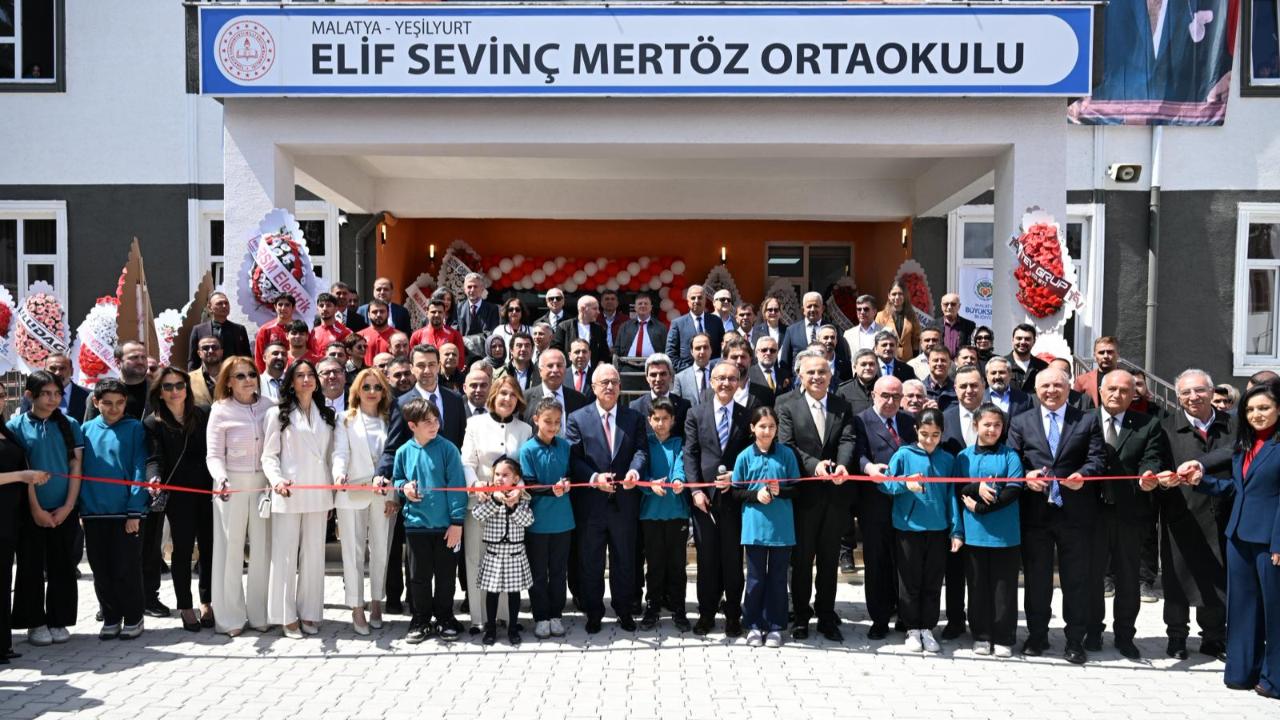 Elif Sevinç Mertöz Ortaokulu Hizmete Açıldı