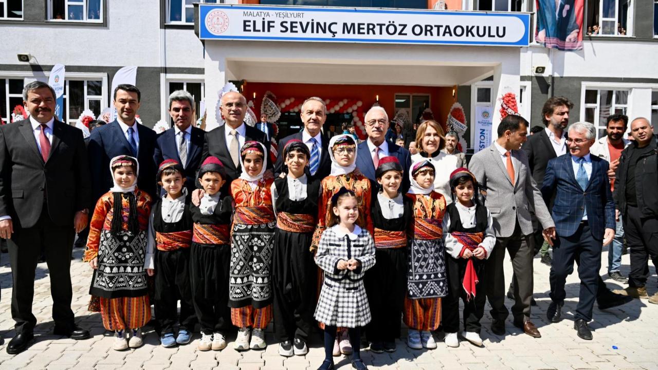 Elif Sevinç Mertöz Ortaokulu Hizmete Açıldı