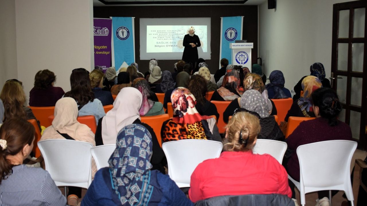 Malatya’da Kronik Hastalıklar Konferansı: Diyabet ve Hipertansiyon Uyarısı