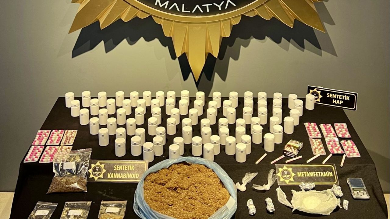 Malatya’da Narkotik Operasyonu: Uyuşturucu Madde Ve Hassas Terazi Ele Geçirildi