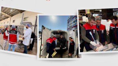 MART’TA 112 BİN 770 GIDA DENETİMİ YAPILDI