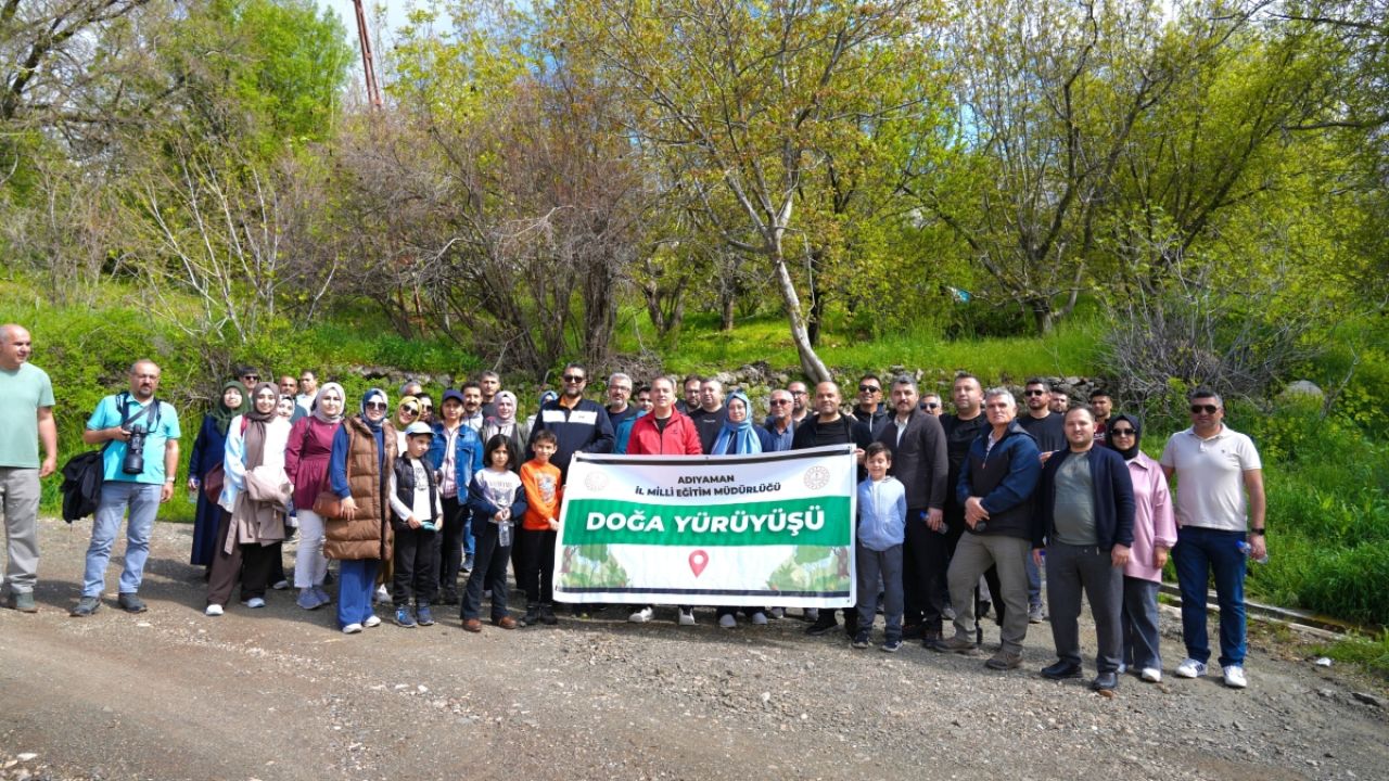 Adıyaman’da Eğitimciler Doğayla Buluştu