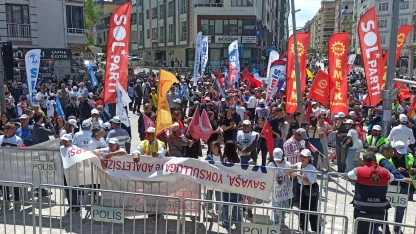 Malatya’da 1 Mayıs Coşkusu: Emekçiler Meydanlarda Buluştu