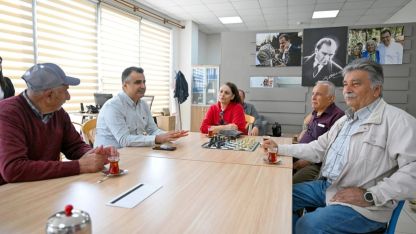 Mersin’de Emeklilere Sosyal Yaşam Alanı