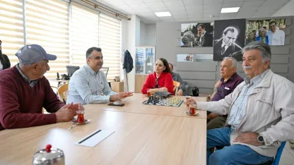 Mersin’de Emeklilere Sosyal Yaşam Alanı