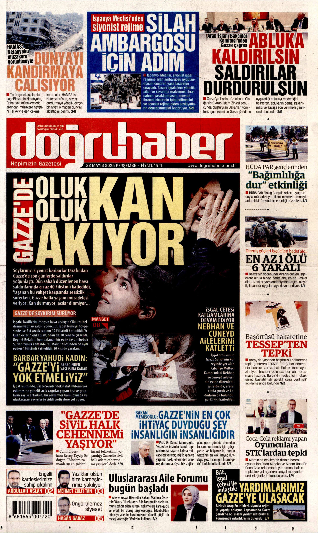 DOĞRU HABER Gazete Manşeti