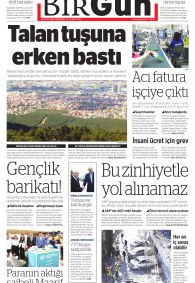 BİRGÜN Gazete Manşeti