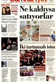 CUMHURİYET Gazete Manşeti