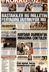 KORKUSUZ Gazete Manşeti