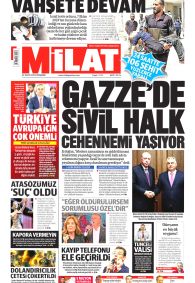 MİLAT Gazete Manşeti