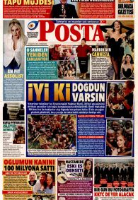 POSTA Gazete Manşeti