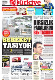 Türkiye Gazete Manşeti