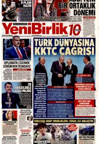 YENİBİRLİK Gazete Manşeti